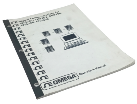Omega Models CN3201, CN3202, CN3220, CN3230 & CN3390 Instruction Manual