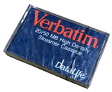 Verbatim DataLife 20/50 MB High Density Streamer Cassette