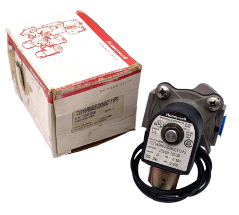Honeywell 72218RN4UV00N0C111P3 Solenoid Valve 110-120 Volts