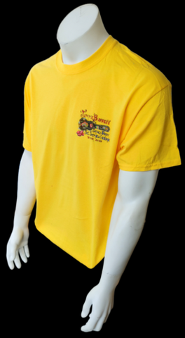 Gildan Men's Jimmy Buffet Songs From St. Somewhere Tour 2013 Yellow Shirt Large