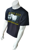 Anvil Men's It's Always Sunny In Philadelphia I'm Not Fat Black Shirt Size M