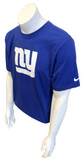 Nike Men's New York Giants NFL Football Blue Short Sleeve Shirt Size Large