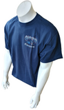 Alstyle Men's Orange County Choppers Graphic Blue Short Sleeve Shirt Size Large