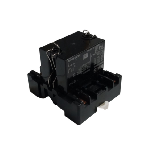 NAIS HE2AN-DC24V Power Relay W/ JH2-SF Terminal Block 25A 277VAC 24VDC Coil