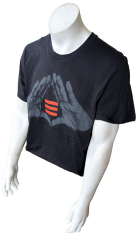 Edun Live Men's Jay-Z Tour 2010 Graphic Short Sleeve Black Shirt Size XL
