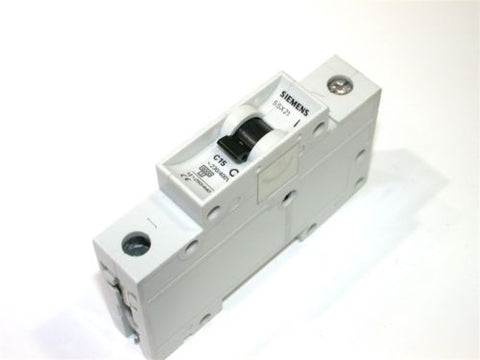 SIEMENS 15 AMP 1 POLE CIRCUIT BREAKERS DIN MOUNT 5SX21 C15