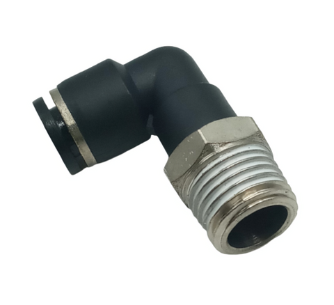 Lot of (20) Conek PL06-02 Male Swivel Elbow 6mm Tube 1/4 Universal Thread PTC