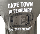 Live Men's U2 360° World Tour Cape Town Stadium Feb. 18th Shirt Size Large