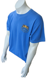Anvil Chroma Zone Men's Ron Jon Surf Shop World Famous Orlando Blue Shirt Size L