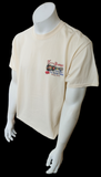 Gildan Men's Jimmy Buffett Songs From St. Somewhere Tour 2013 Tan Shirt Large