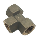 Parker 306 Female Brass Tee 1/4" NPT Thread
