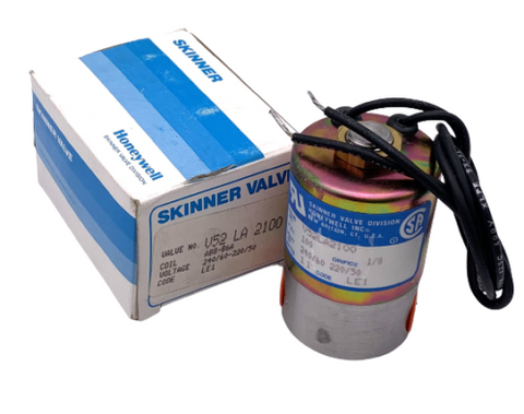 Honeywell V52-LA-2100 Solenoid Valve 220-240 Volts AB8-B6A Coil