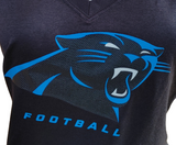 Nike NFL Team Apparel Women's Dri-Fit Carolina Panthers Black Shirt Size Medium
