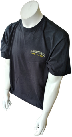 Margaritaville Men's Myrtle Beach Yes I am A Pirate Black Shirt Size Large