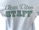 Gildan Men's Phish Super Ball IX Clean Vibes Staff Light Blue Shirt Size Large