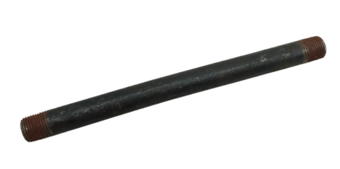 Pack of 10 Black Iron Pipe Nipple 1/8" x 5"