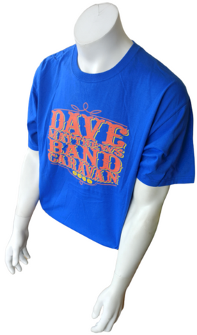 Anvil Men's Dave Matthews Band Caravan 2011 Charm City Staff Blue Shirt Size XL