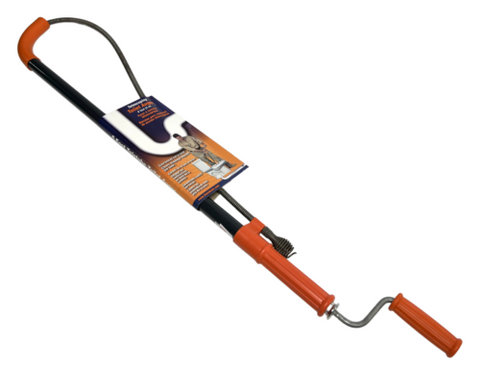 Drain Brain I-T6FL Teletube Closet Auger 6' Telescopic Toilet Pipe Cleaner