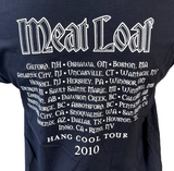 Alstyle Men's Meat Loaf Hang Cool Teddy Bear Tour 2010 Short Sleeve Shirt Size L