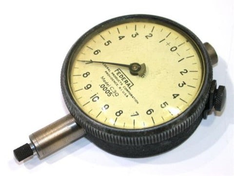 FEDERAL DIAL .0005" INDICATOR MODEL C3Q-FREE SHIPPING