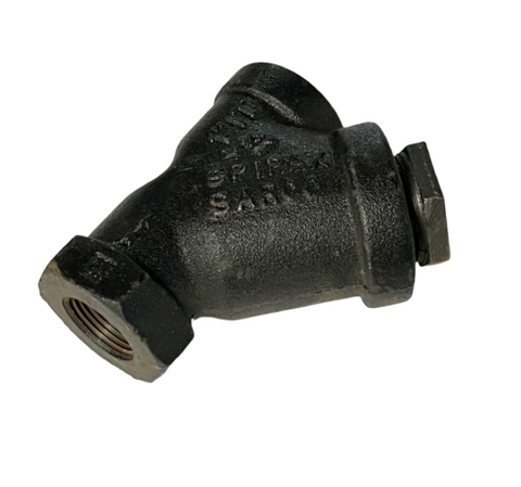 Spirax Sarco Black Threaded 1" Pipe Strainer Valve