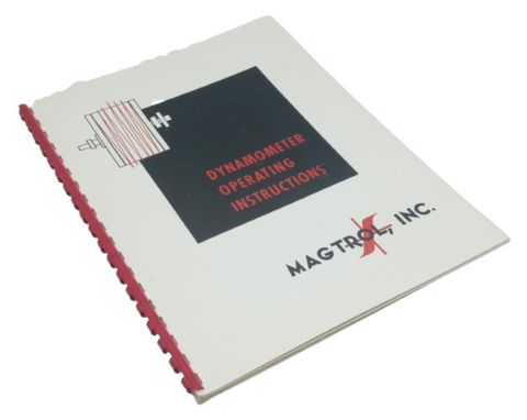 Magtrol Inc. Dynamometers & Associated Equipment Operating Instruction Manual