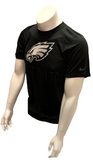 Nike Dri Fit Men's Philadelphia Eagles Just Do It Black Short Sleeve Shirt NFL
