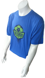 Anvil Men's 5K-Dash At USA Cup 2011 Soccer Blue Short Sleeve Shirt Size 2XL
