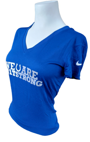 Nike Women's Dri-Fit Indianapolis Colts We Are Colts Strong Blue Shirt Size XS