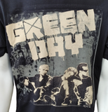 Anvil Men's Green Day 2010 Tour Black Short Sleeve Shirt Size Large