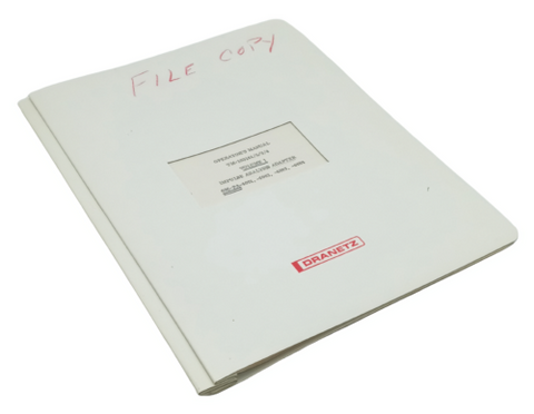 Dranetz TM-103161/2/3/4 Impulse Analysis Adapter Operator's Manual
