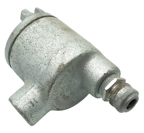 Crouse-Hinds GUAB14 Explosion Proof RMC Conduit Outlet Box W/ Cover 1/2" HUB