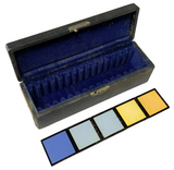 Wratten Photometric Filters With B&L Case 5 Square Filters