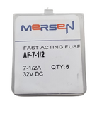 Mersen AF-7-1/2 Fast Acting Blade Fuse 7-1/2 A 32 VDC (Pack of 5)
