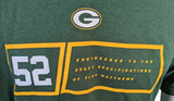 Nike Dri-Fit Men's Green Bay Packers Engineered Clay Matthews #52 Green Shirt