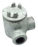 Crouse-Hinds GUAL24 Explosion Proof RMC Conduit Outlet Box W/ Cover 3/4" HUB