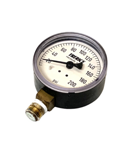 Trerice Pressure Gauge 0-200 PSI 1/4" NPT Bottom Mount