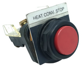 Allen-Bradley 800H-BR Push Button W/ 800T-XA2 Contact Block 600VAC