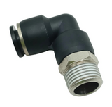 Lot of (5) Conek PL10-03 Male Swivel Elbow 10mm Tube 3/8BSPT External Hex