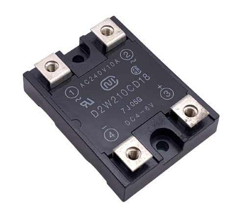 D2W210CD18 Solid State Relay 240 VAC @ 10 Amps 4-6 VDC