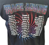 American Apparel Men's Trace Adkins Tour Black Short Sleeve Shirt Size Large