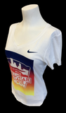 Nike Women's MLB All-Star Game 2014 White Slim Fit Baseball Shirt