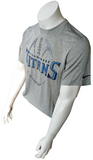 Nike NFL Team Apparel Men's Dri-Fit Tennessee Titans Football Gray Shirt Size M