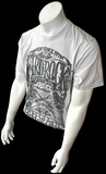 Anvil Men's Hard Rock Cafe World Tour All Is One Graphic Gray Shirt Size Large