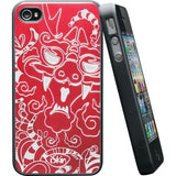 New iSkin Aura Year of the Dragon Red Case iPhone 4/4S DRGIP4-RD3 FREE SHIPPING