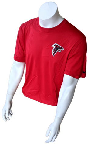 Nike Dri-Fit Men's Atlanta Falcons NFL Red Short Sleeve Shirt Size Large