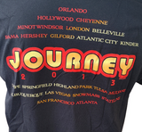Anvil Men's Journey Greatest Hits 2013 Tour Concert Black Shirt Size Large