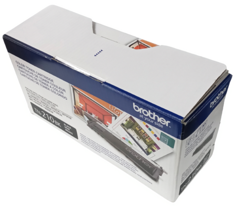 Brother TN-210BK Standard Yield Color Toner Cartridge Black 2200 Pages