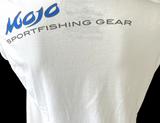 Mojo Sportfishing Gear Men's White Short Sleeve Shirt Size Large