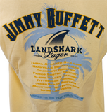 Gildan Men's Jimmy Buffett Under The Big Top 2010-2011 Landshark Shirt Size L
